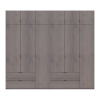 Kleiderschrank Doros Lukas Cannolo / Cannolo 3+3 Türen 270x50x240 (42005243)