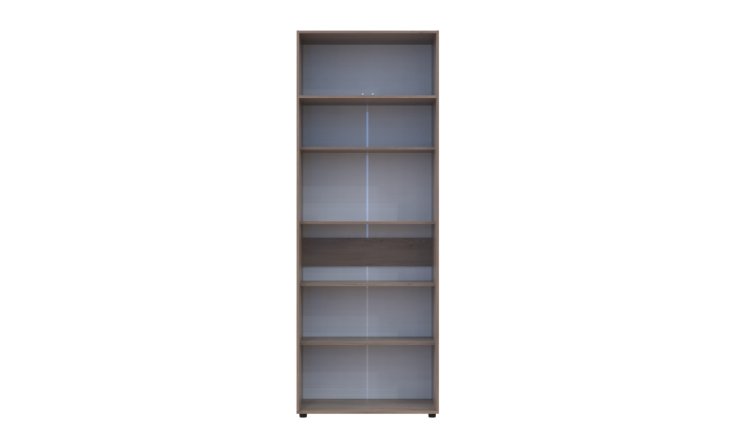 Kleiderschrank mit Regalen und Aufsatz Doros Kasper Cremona Cannolo 2 Türen 90x48x245 (42005537)