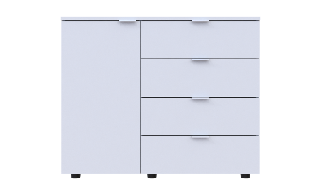 Kommode Doros GC1 Weiß 100x40x81,7 (41510028)