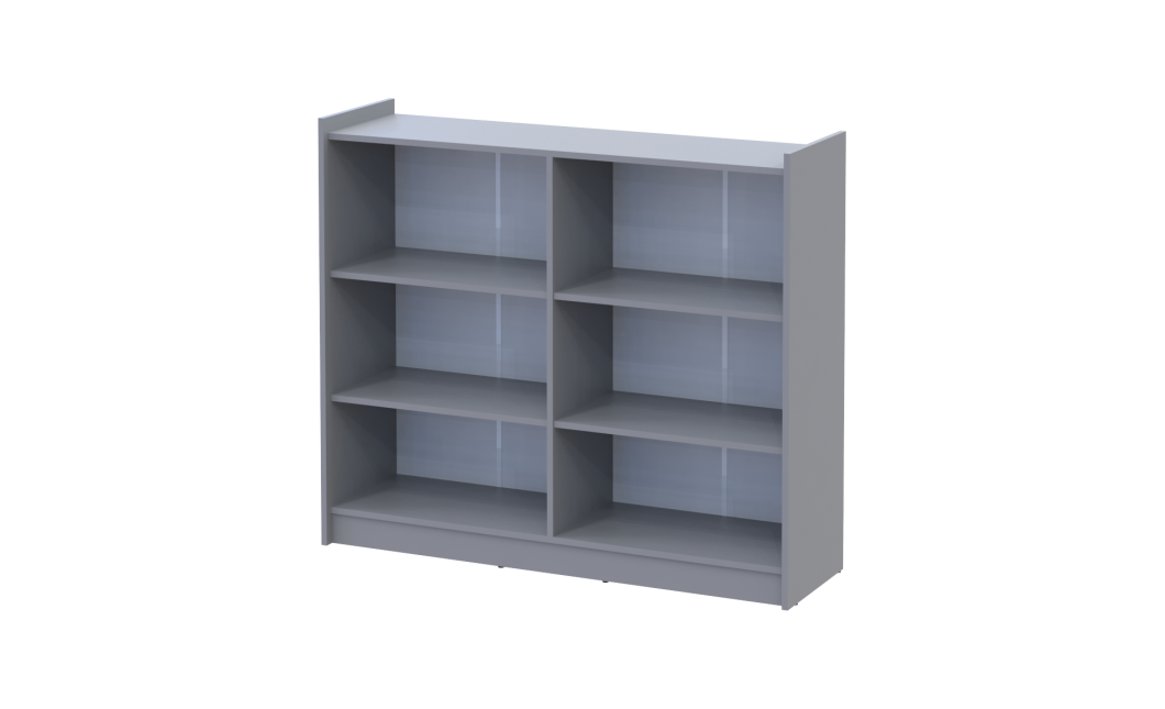 Kommode Doros Kassel Grau 4 Türen 128x40x110 (41516226)