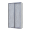 Kleiderschrank Doros City Light Natti Luc Schiebetüren 2 Türen 120x45x225 (80736496)