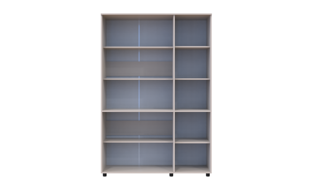 Kleiderschrank Doros Thorn Kaschmir 3 Türen Böden 135x51,6x200 (44900496)