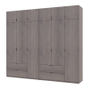 Kleiderschrank Doros Lukas Cannolo / Cannolo 3+3 Türen 270x50x240 (42005243)