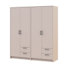Kleiderschrank Doros Rondi Kaschmir 2+2 Türen 164x52x195 (42005616)