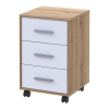 Rollcontainer Doros T3 Ewok Eiche Weiß 43x42x66,4 (41901068)