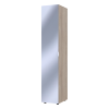 Drehtürenschrank Doros Gelar Sonoma Eiche mit Spiegel 39x49,5x203,4 (44900243)