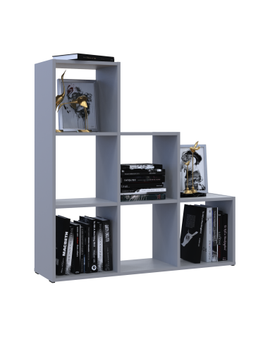 Regalsystem Doros Step 3x3 Grau offen 102,6x28,8x106,1 (41516178)
