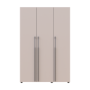 Kleiderschrank mit Schubladen Doros Kasper Kaschmir 3 Türen 135x48x204 (42005561)