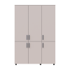 Kleiderschrank Doros Thorn Kaschmir 3 Türen Böden 135x51,6x200 (44900496)