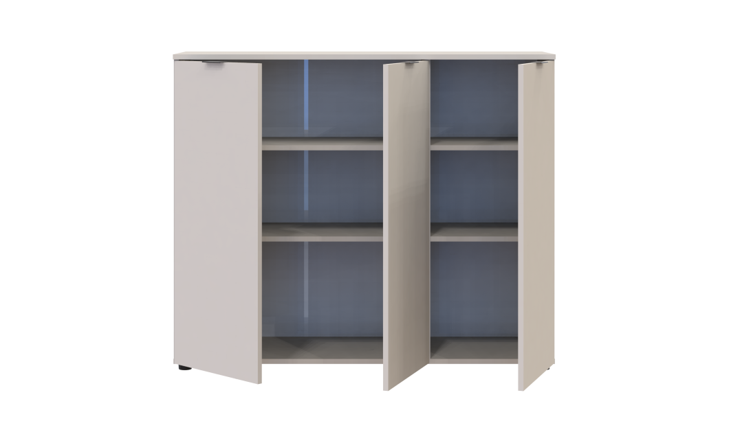 Kommode Doros Ron 6 Kaschmir 3 Türen 120x38x100 (41516048)