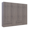 Kleiderschrank Doros Lukas Cannolo / Cannolo 3+4 Türen 295x50x240 (42005245)