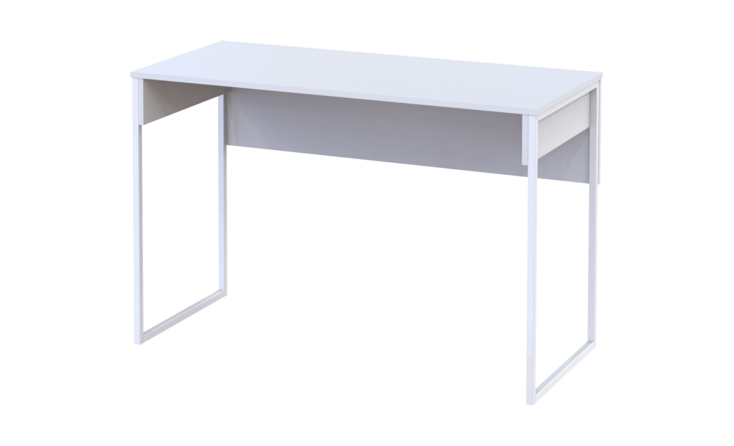 Schreibtisch Doros Bart Hellweiß 120x55x78,1 (41510122)