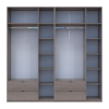 Kleiderschrank Doros Lukas Cannolo / Cannolo 3+3 Türen 240x50x240 (42005241)