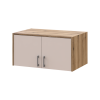 Anbauschrank Doros Rondi Artisan Eiche / Kaschmir 2 Türen 82x52x41 (80737813)
