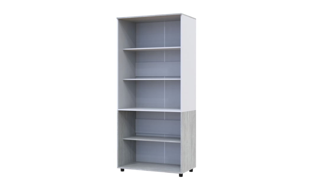 Kleiderschrank Doros Thorn Natti Kiefer/Weiß 2 Türen Böden 90x51,6x200 (44900460)