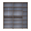 Kleiderschrank mit Regalen und Aufsatz Doros Kasper Cremona Cannolo 2+3 Türen 225x48x245 (42005553)