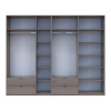 Kleiderschrank Doros Lukas Cannolo / Cannolo 3+4 Türen 295x50x240 (42005245)