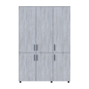 Kleiderschrank Doros Thorn Natti Kiefer 3 Türen Böden 135x51,6x200 (44900480)