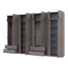 Kleiderschrank Doros Lukas Cannolo / Cannolo 4+4 Türen 360x50x240 (42005250)
