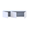 TV-Board Doros Levia Weiß 3 Türen 130х35х33 (41516288)