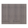 Kleiderschrank Doros Lukas Cannolo / Cannolo 3+4 Türen 295x50x240 (42005245)