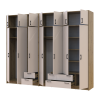 Kleiderschrank mit Aufsatz Doros Rondi Artisan Eiche/Kaschmir 3+4 Türen 281x52x236 (42005672)