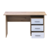 Computertisch Doros T3 Ewok Eiche Weiß 120x60x78 (41901064)