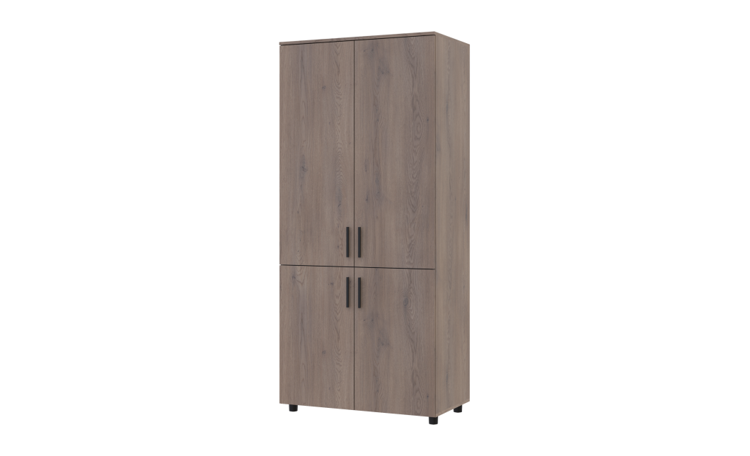 Kleiderschrank Doros Thorn Cremona Cannolo 2 Türen Kleiderstange 90x51,6x200 (44900427)