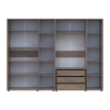Kleiderschrank mit Regalen und Schubladen Doros Kasper Cremona Cannolo 3+3 Türen 270x48x204 (42005575)