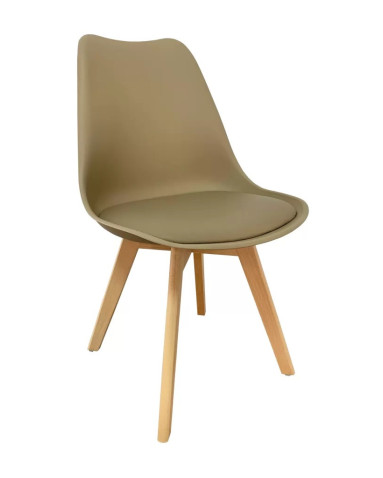 Stuhl Doros Bin Khaki 49x43x84 (84110006)