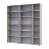 Kleiderschrank mit Regalen und Aufsatz Doros Kasper Kaschmir 2+3 Türen 225x48x245 (42005552)