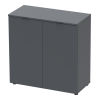 Kommode Doros Ron 3 Graphitgrau 2 Türen 80x38x81 (41516002)