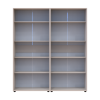Kleiderschrank mit Regalen Doros Kasper Kaschmir 2+2 Türen 180x48x204 (42005530)