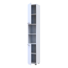 Schrank Doros Mira Weiß 183,5x30x30 (41510126)