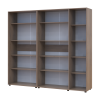 Kleiderschrank mit Regalen Doros Kasper Cremona Cannolo 2+3 Türen 225x48x204 (42005547)