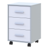 Rollcontainer Doros T3 Grau Weiß 43x42x66,4 (41902061)