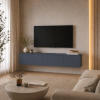 TV-Board Doros Levia Graphitgrau 4 Türen 160x35x33 (41516088)