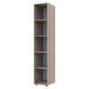 Kleiderschrank-Regal Doros Gelar Sonoma Eiche 38,2x49,5x203,4 (41510101)
