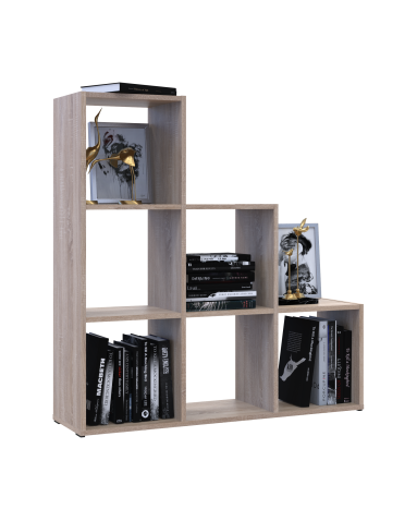 Regalsystem Doros Step 3x3 Sonoma Eiche offen 102,6x28,8x106,1 (41516160)