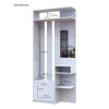 Flurschrank Doros Riviera Weiß 91,5x30x203 (80387331)