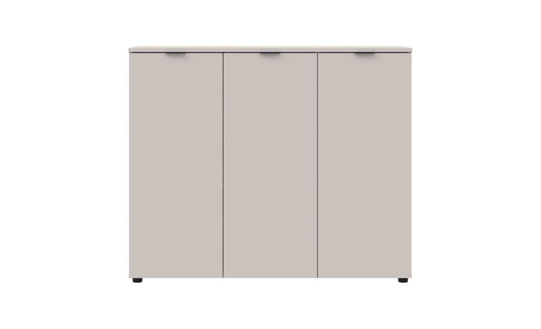 Kommode Doros Ron 6 Kaschmir 3 Türen 120x38x100 (41516048)