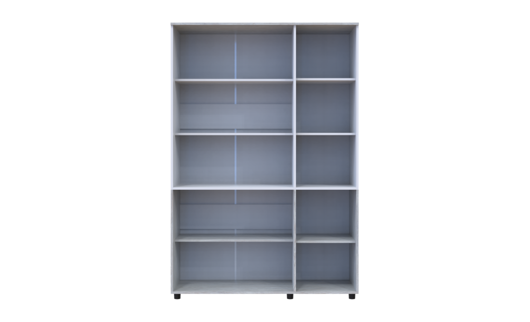 Kleiderschrank Doros Thorn Natti Kiefer/Weiß 3 Türen Böden 135x51,6x200 (44900508)