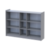 Schuhschrank Doros Kassel mit Spiegel Grau 5 Türen 159×40×110 (42005511)