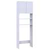 Waschmaschinenschrank Doros Lola Mini Weiß 64x26,6x190 (41516023)