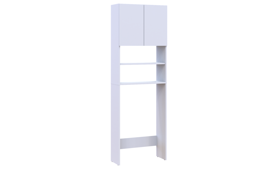 Waschmaschinenschrank Doros Lola Mini Weiß 64x26,6x190 (41516023)