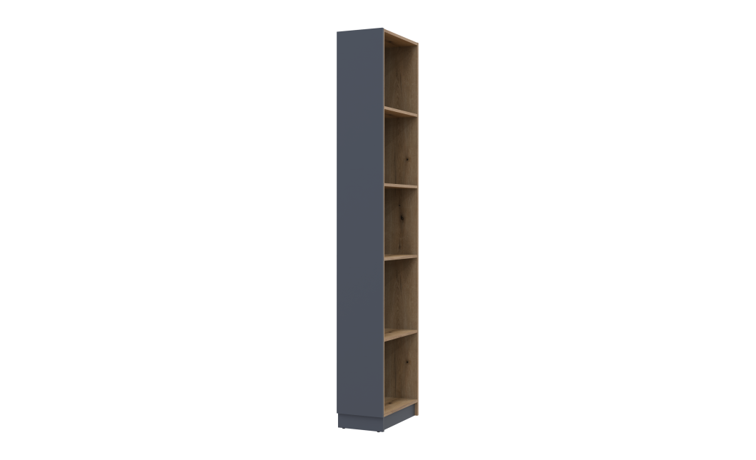 Regalsystem Doros Dale Kleiderschrank Anthrazit/Ewok Eiche 52x28x220 (41516267)
