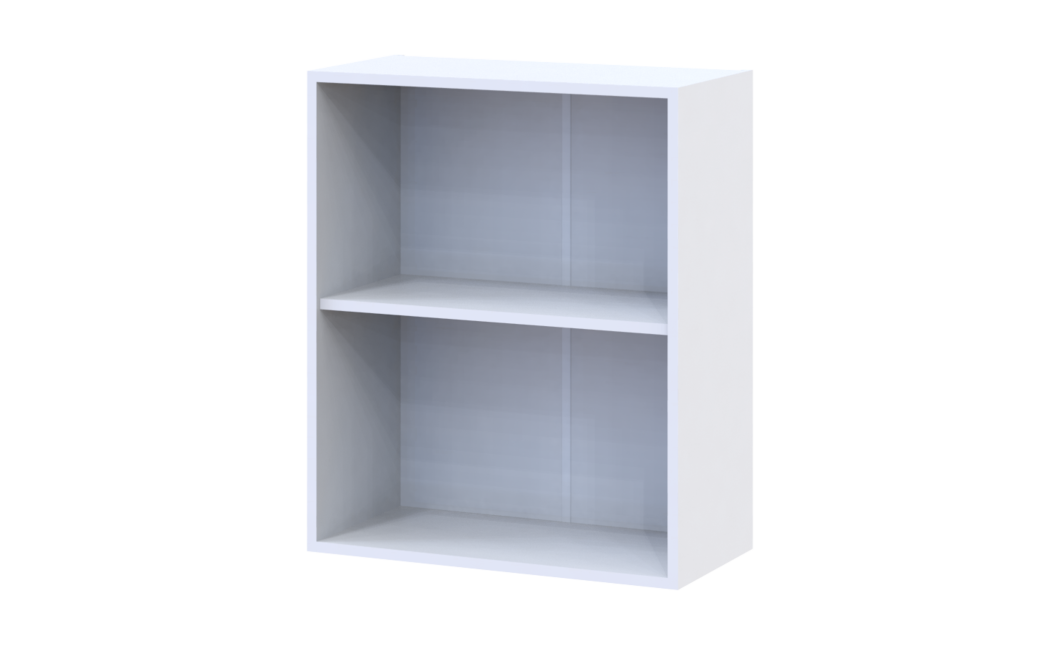 Leia Küche Doros M72_SZ60 Oberschrank rechts Weiß Sonoma Eiche Möbelplatte 60x31x72 (81359337.4)