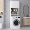 Waschmaschinenschrank Doros Lola Mini Weiß 64x26,6x190 (41516023)