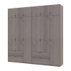 Kleiderschrank Doros Lukas Cannolo / Cannolo 3+3 Türen 240x50x240 (42005241)