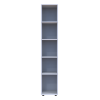 Kleiderschrank Doros Gelar Weiß mit Spiegel 39x49,5x203,4 (44900242)